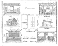 General Sketches, Museum and Large Barn, Valley Forge Park, PA