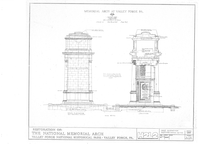 Restoration of the National Memorial Arch, Valley Forge National Historical Park, Valley Forge, PA: Sheets 1-7