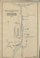 Sketch Map of Valley Forge, 1777-8