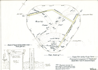 Pump Plot, Valley Forge Park  Proposed arrangement of Pumps and Waste Water Pipes