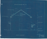 Supt's Quarters, Valley Forge Park: South Elevation