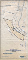 Map of a Piece of Land on Valley Creek in Schuylkill Township, Chester County, Pennsylvania.