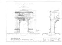 Restoration of the National Memorial Arch, Valley Forge National Historical Park, Valley Forge, PA: Sheets 1-7