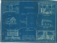 General Sketches, Museum and Large Barn, Valley Forge Park, PA