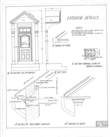 Supt's Quarters, Valley Forge Park: Exterior Details