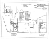 Plan for Planting Vicinity of Washington's Headquarters, Valley Forge Park