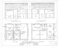 Plan for Park Requisites in an Old Stone Barn Near Washington's Headquarters, Valley Forge, PA