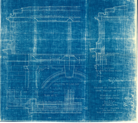 Diagram of Concrete Construction Upper Portion of Arch, Washington Memorial Arch, Valley Forge, PA: Sheet 31