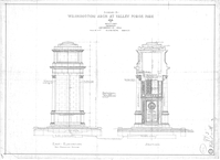 Washington Arch at Valley Forge: Sheets 1-6, Scheme B