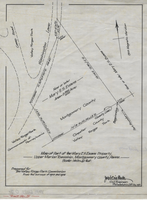 Map of Part of Mary E.S. Evans Property 1915