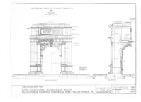 Restoration of the National Memorial Arch, Valley Forge National Historical Park, Valley Forge, PA: Sheets 1-7