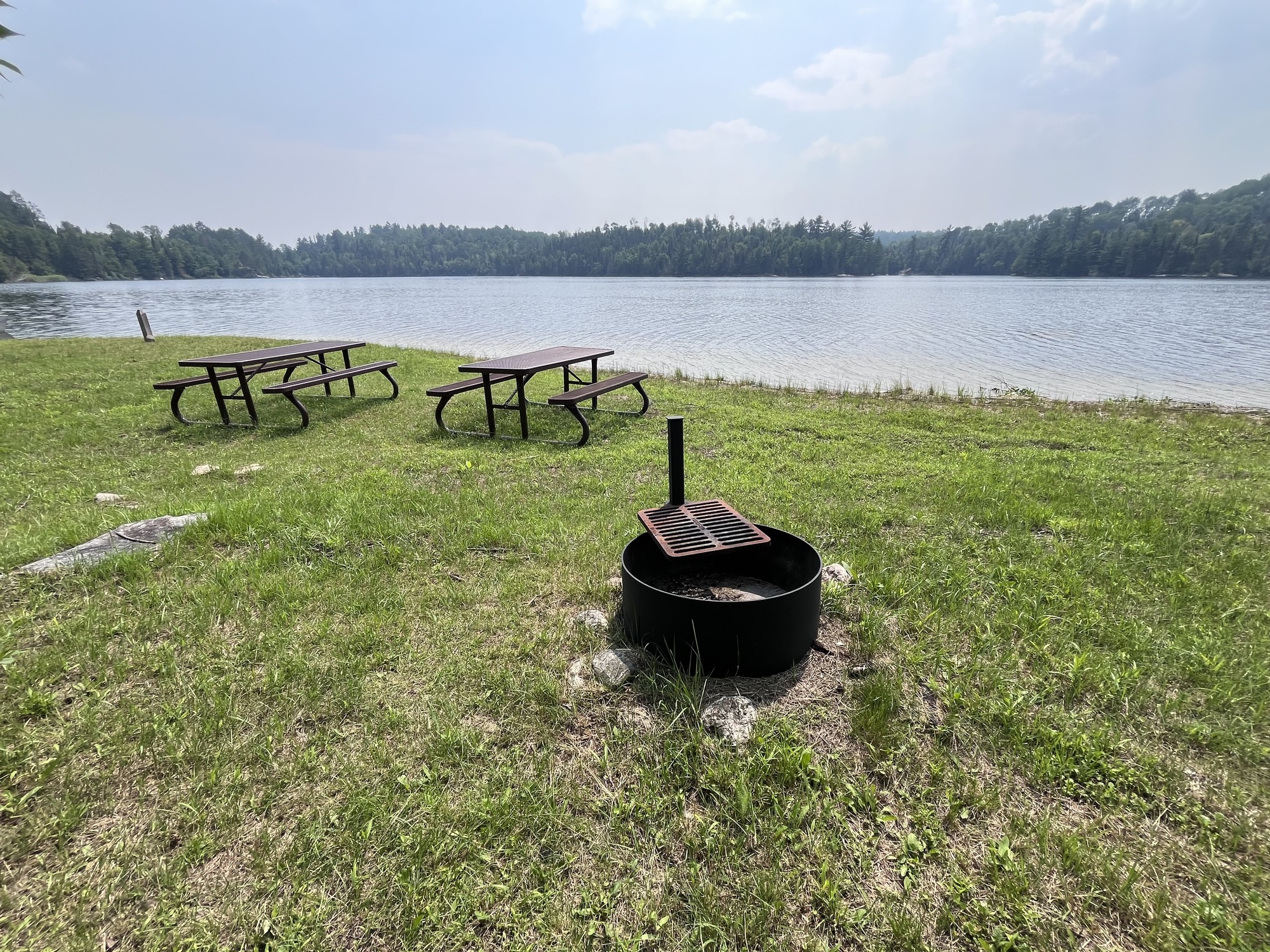 Day Use Junction Bay South at Namakan Lake, Sand mooring; Camp Out (2)
