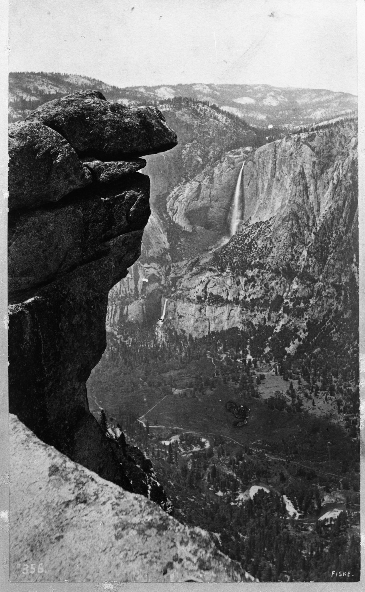View from Glacier Point. For study of meadows.