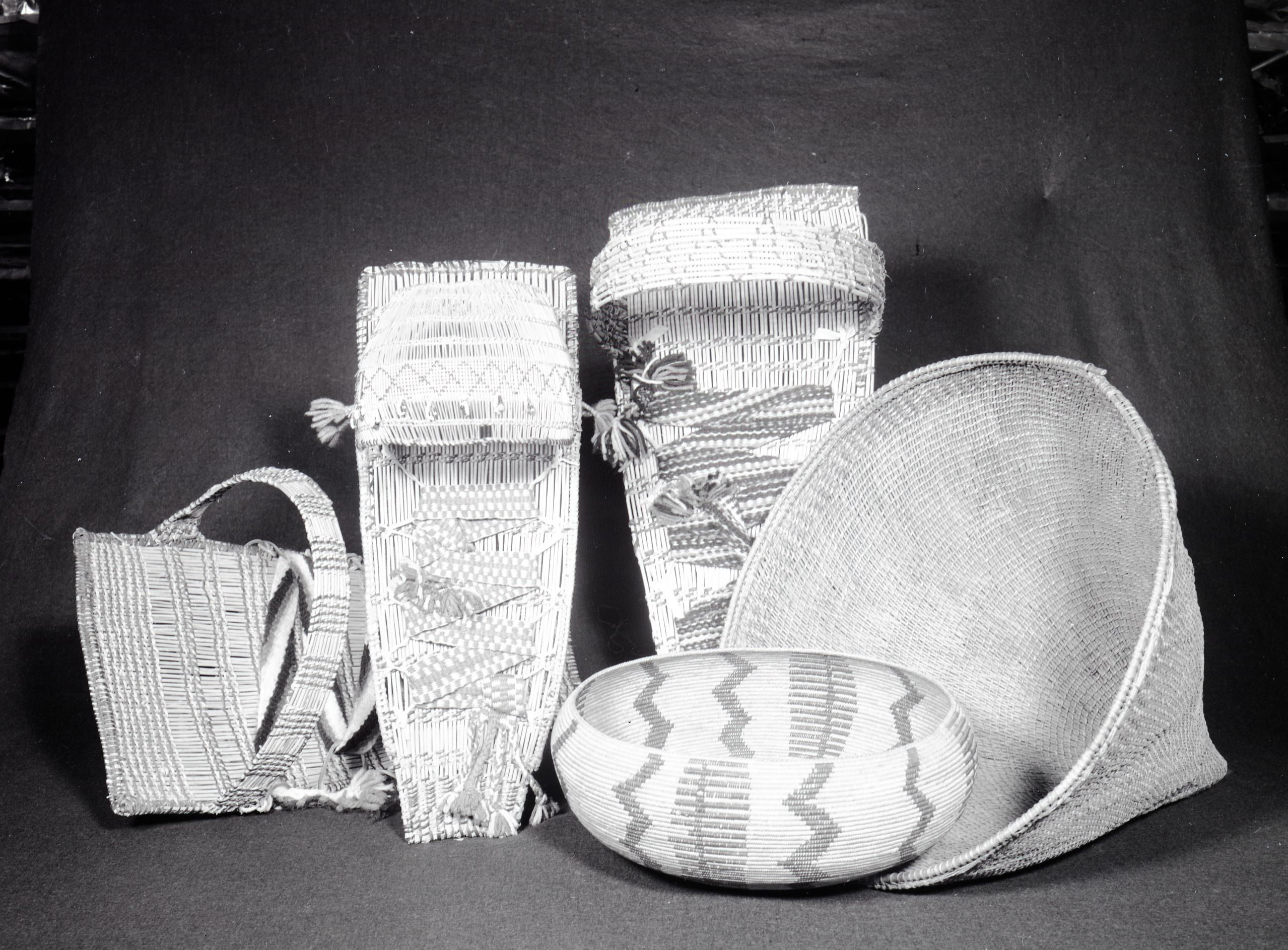 Baskets purchased with YNHA funds for the Yosemite Collection.