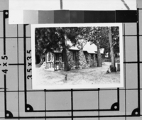 House on the Ahwahnee Meadow. H-110. See also: Y.N.P. Co. binders - 1923. Donated by Audrey Harris.