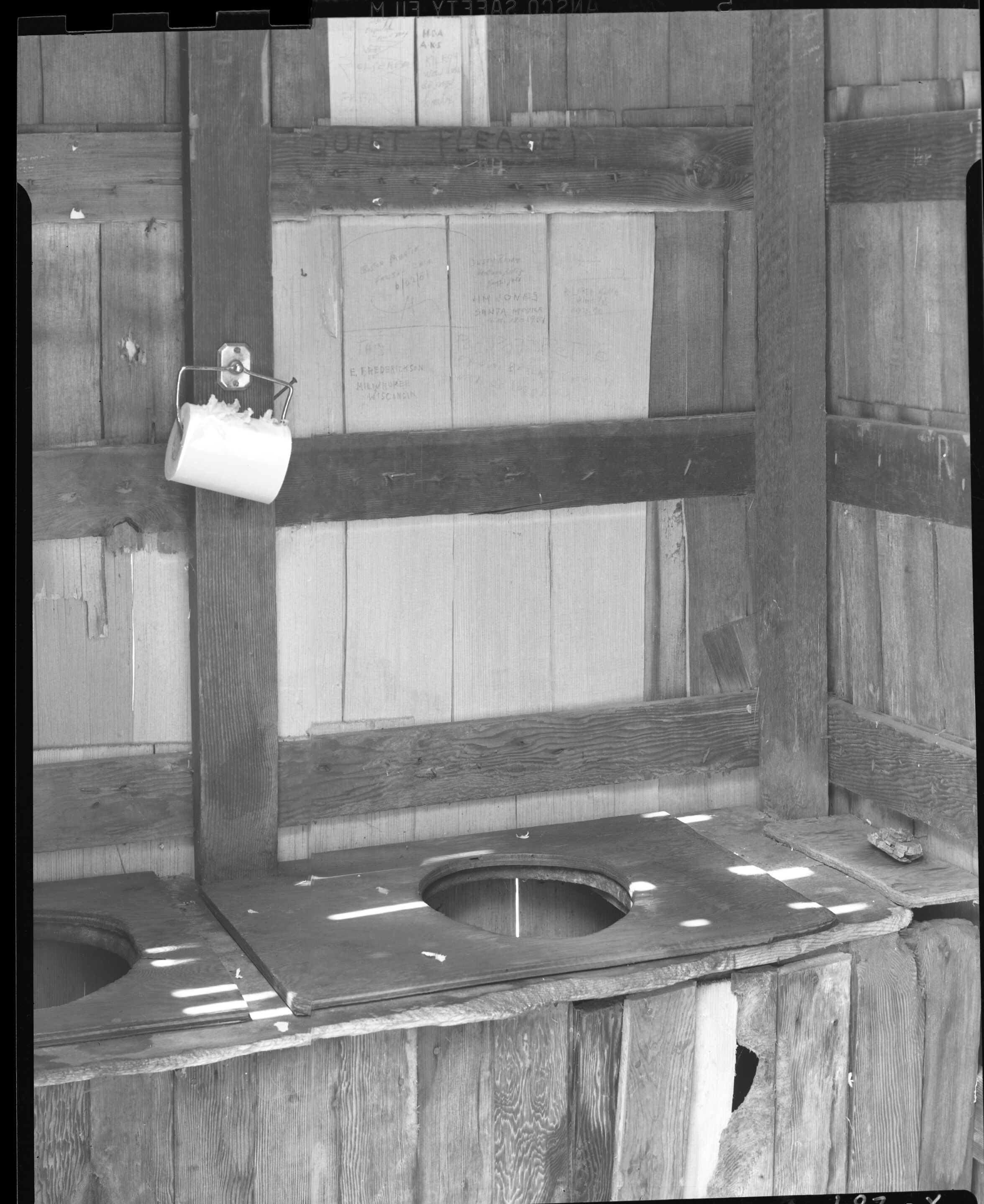 Typical Park Rest Rooms for Public Use.