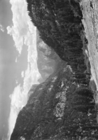 Wawona Road - view of Yosemite Valley from Turtle Back Dome.