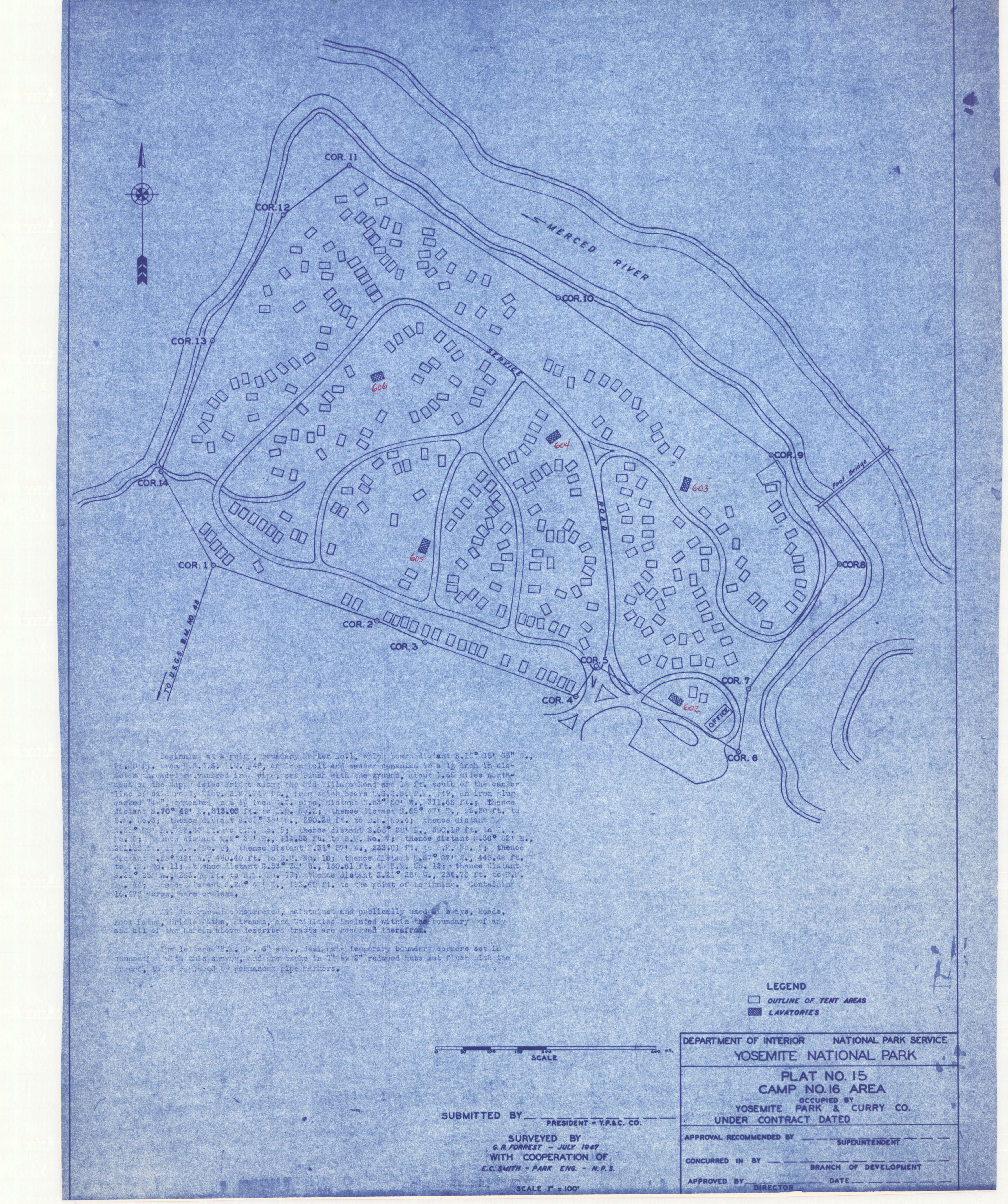 Plat No. 15: Camp No. 16 Area