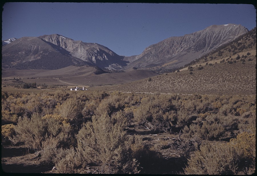 Sierra Crest from East