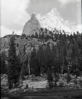Cathedral Peak from near Upper Gaylor Lake.