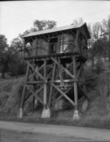 Water tanks, probably at Bagby.