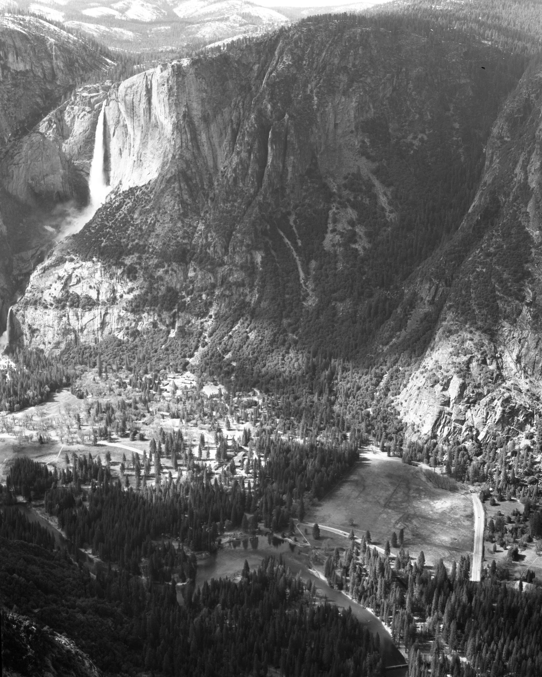 Yosemite Valley from Glacier Point; Auto Tour