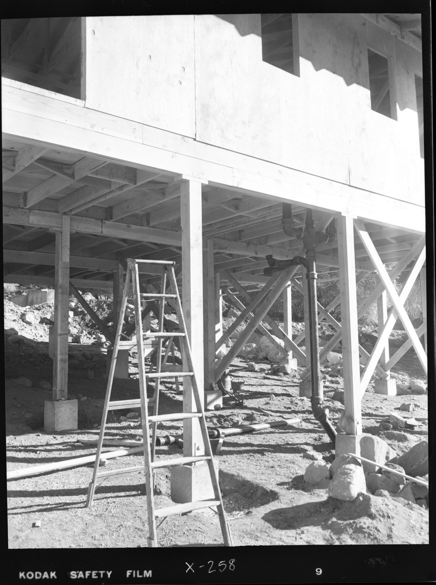 El Portal housing. Mission 66 Houses. Rancheria Flats.