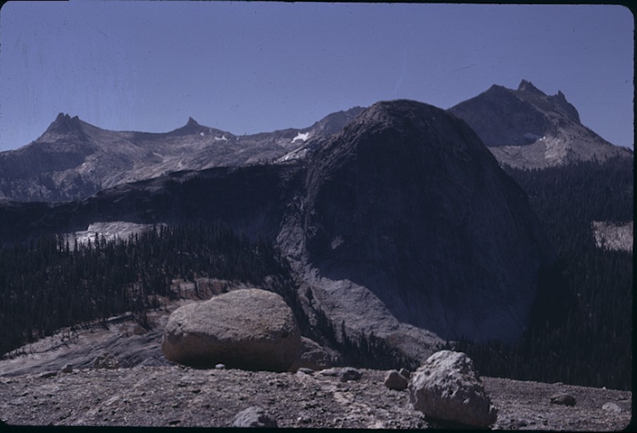 View from Erratic Dome to Fairview Dome