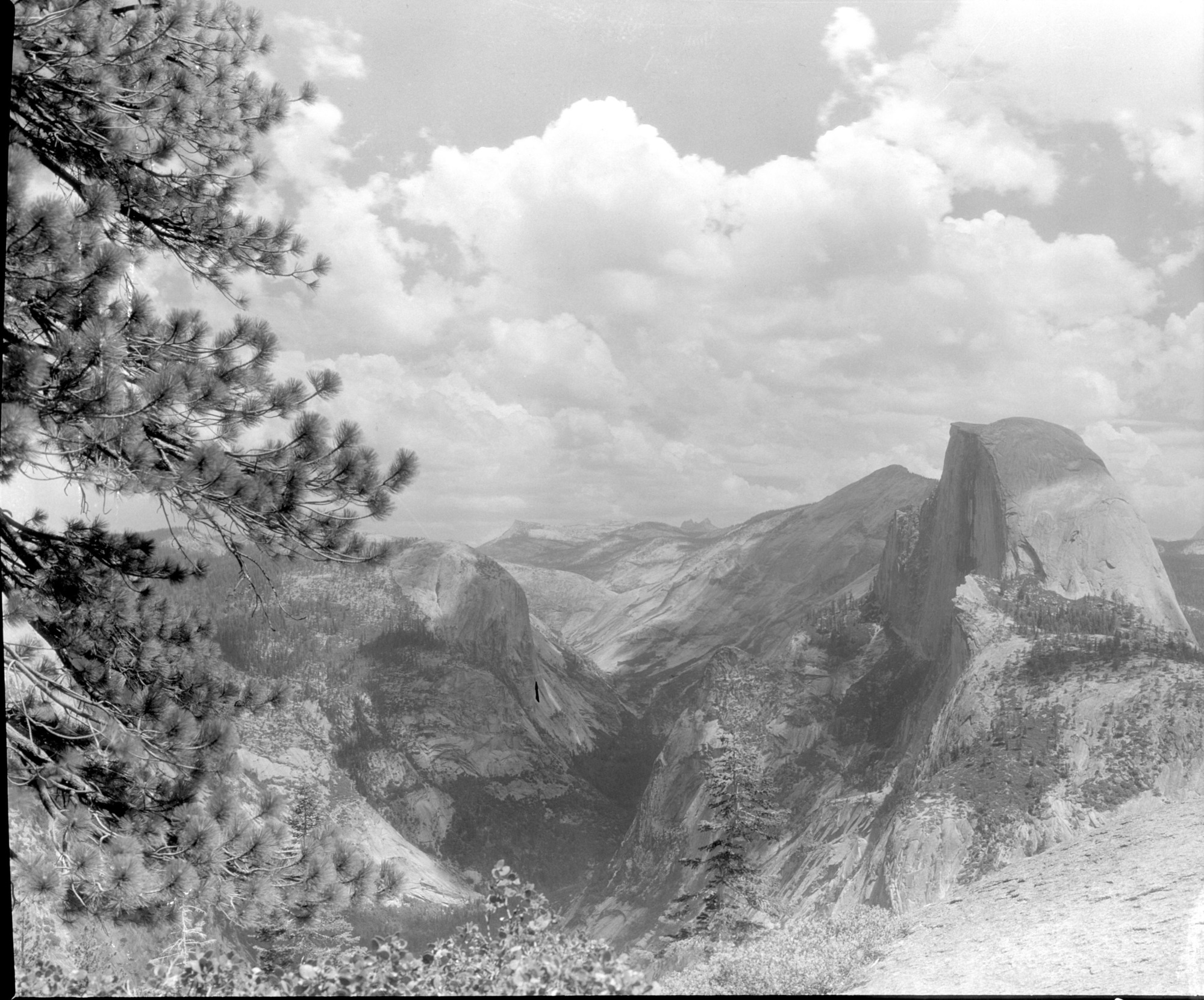 From Glacier Point.