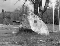 Chief William Fuller's plate of brass on the Tuolumne Miwok Rancheria. Placed there May 29, 1937 in conjunction with E. Clampus Vitus.