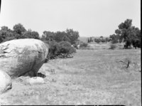 Site of Indian Camp at Adobe Ranch used as Concentration Camp following the Mariposa Indian wars. This site is about a mile upstream from the famous Adobe Ranch.
