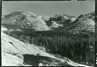 Lake Tenaya and Mt. Conness.