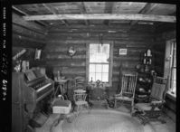 Hodgon cabin interior as furnished