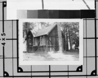 House on the Ahwahnee Meadow. H-113. See also: Y.N.P. Co. binders - 1923. Donated by Audrey Harris.