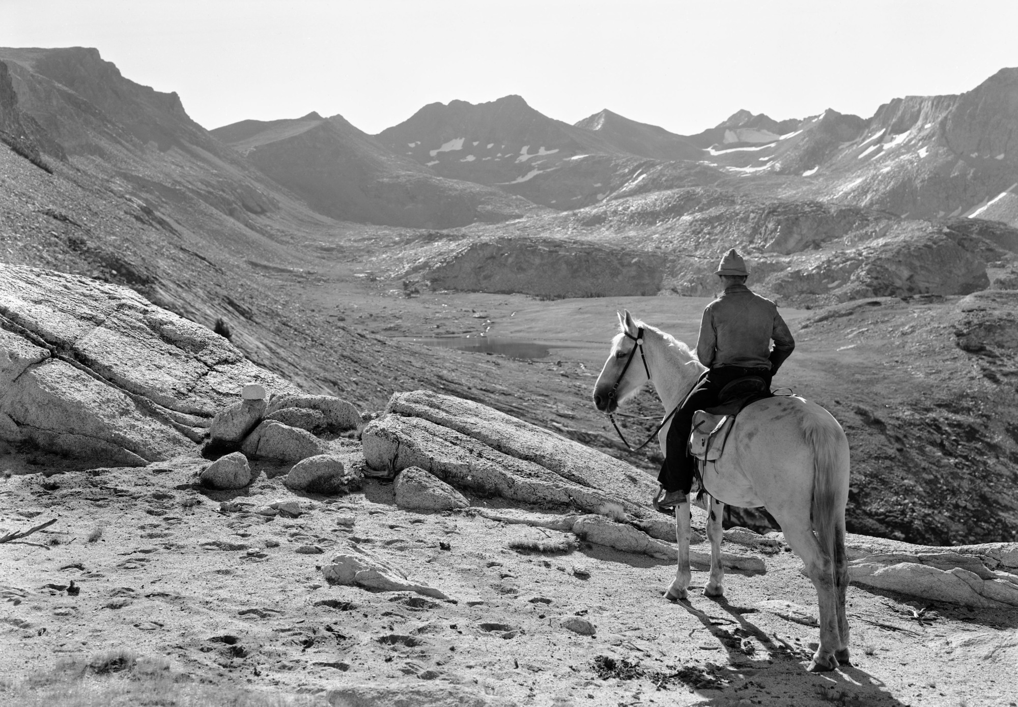 Overlooking Bernice Lake country.