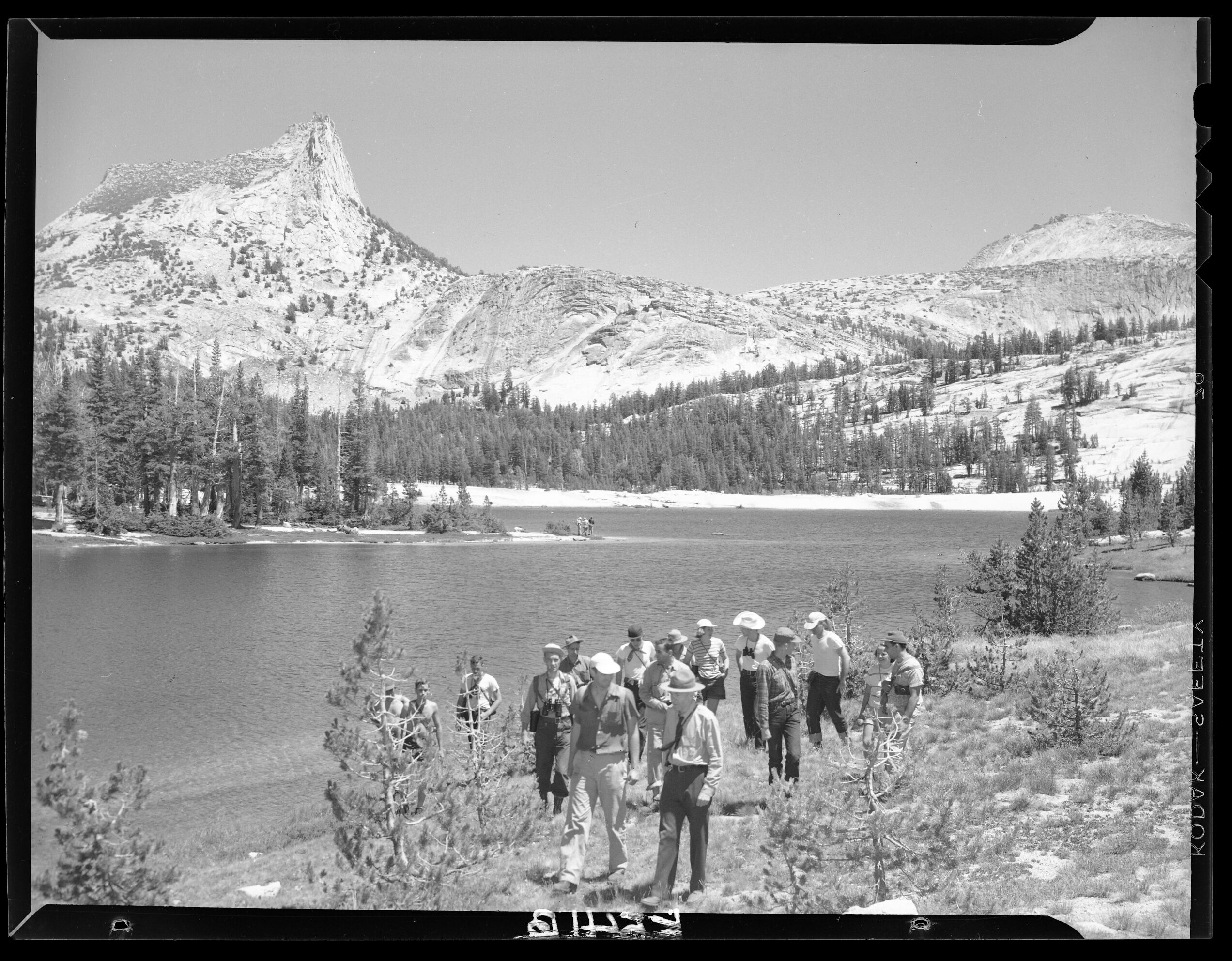 Field School and Harold Perry at Cathedral Lake.