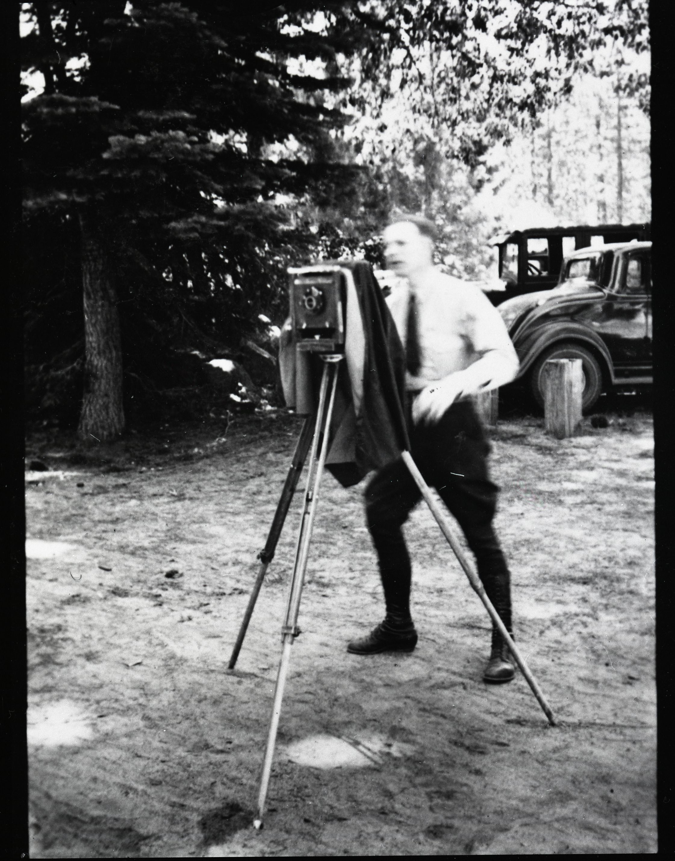 Possibly Ralph H. Anderson. Copied from Art Holmes album (NPS employee). Copied September 1983 by Michael Dixon.