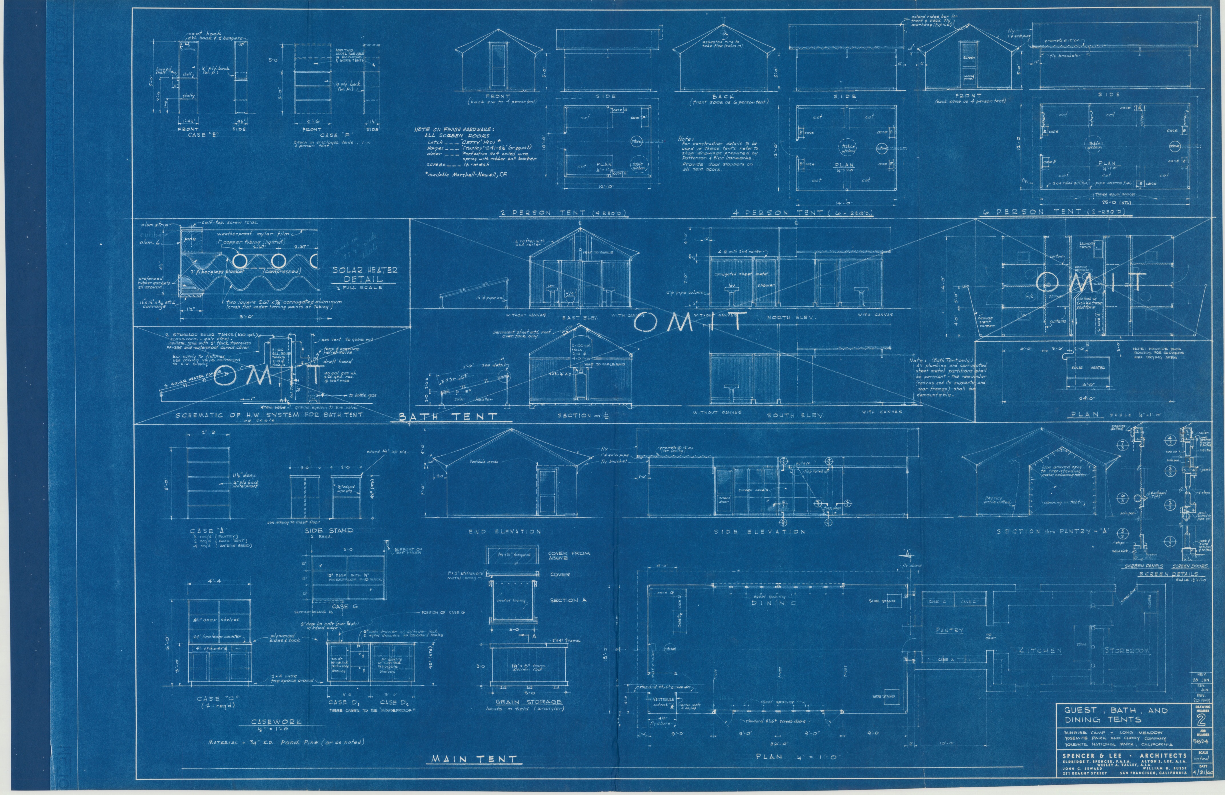 Guest Bath and Dining Tents Sunrise Camp