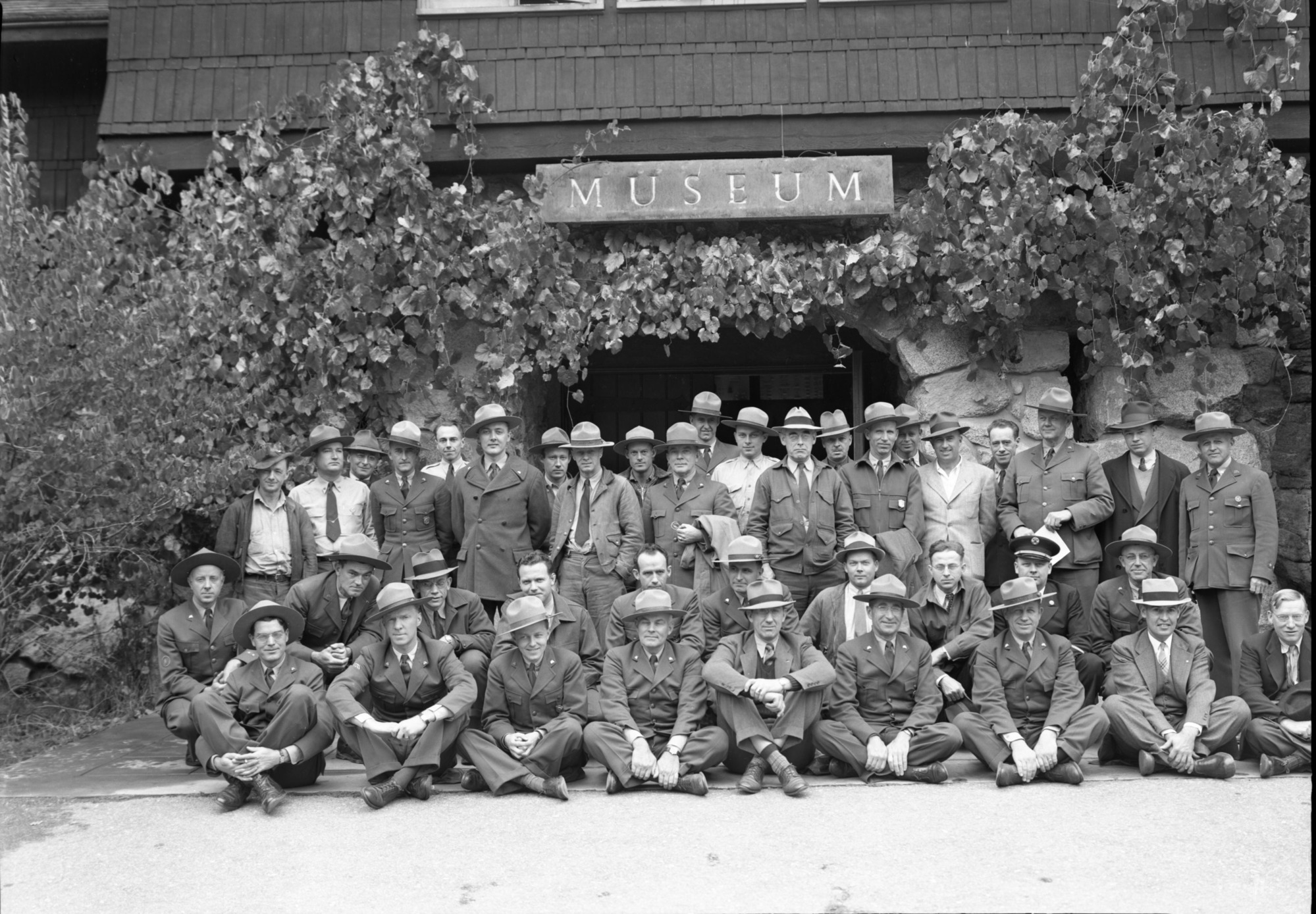 Fire School in front of Museum