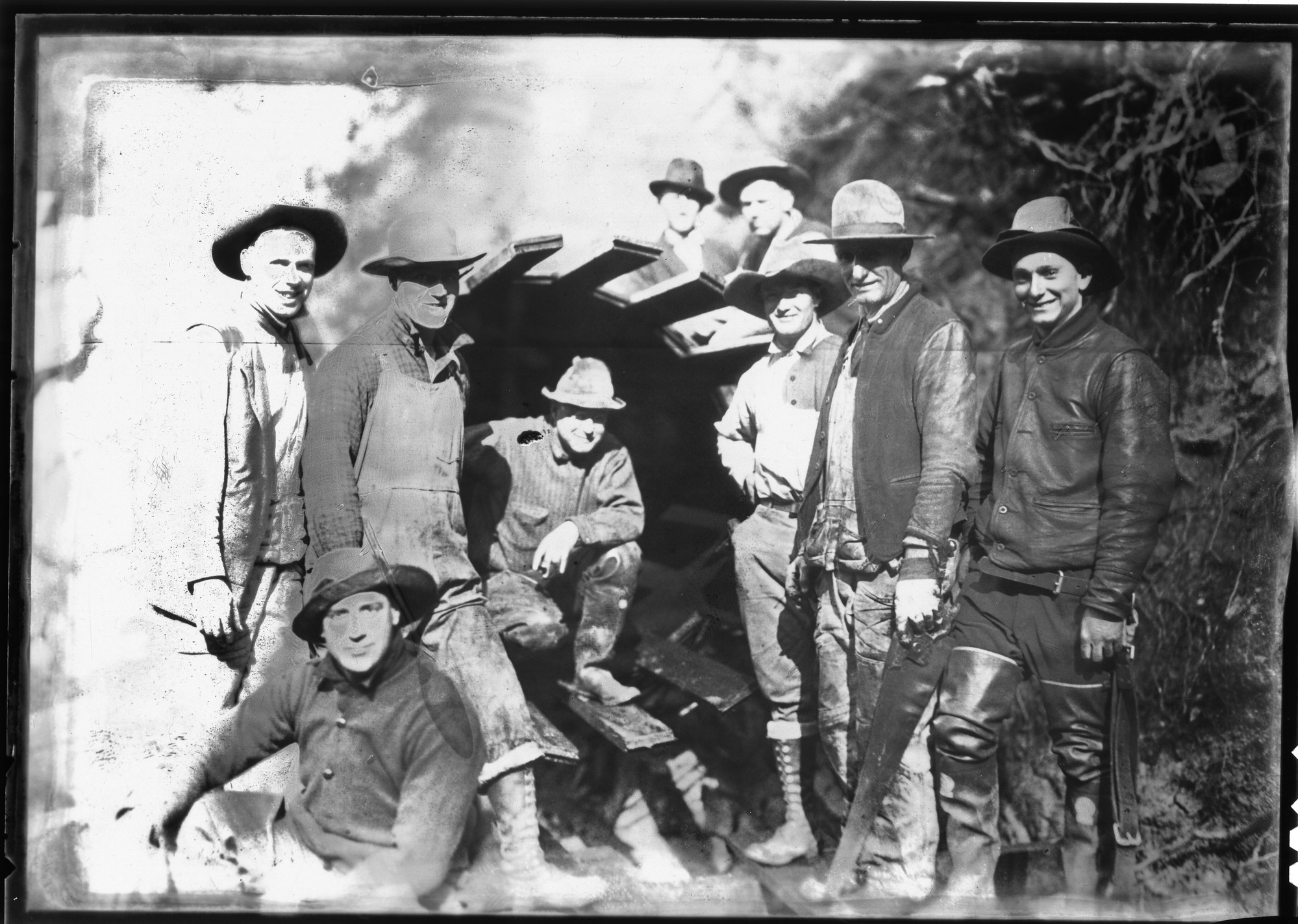 Repair Crew on Pipeline