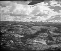 Tenaya Canyon. Aerial photograph of flight over park.