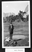 Will Thornton, owner of the Store. Copied from Wegner photo album.