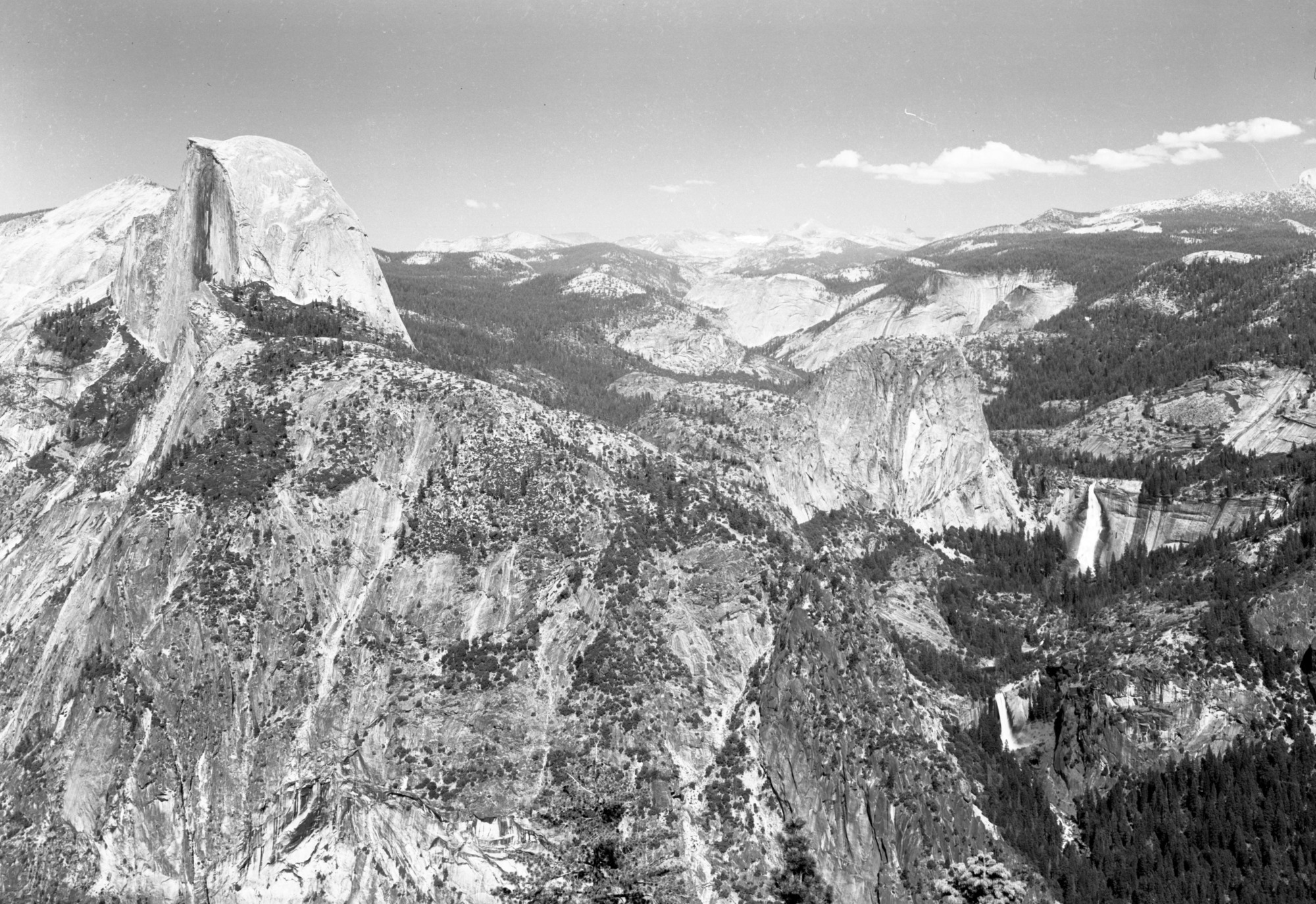 Panorama from Glacier Point Lookout