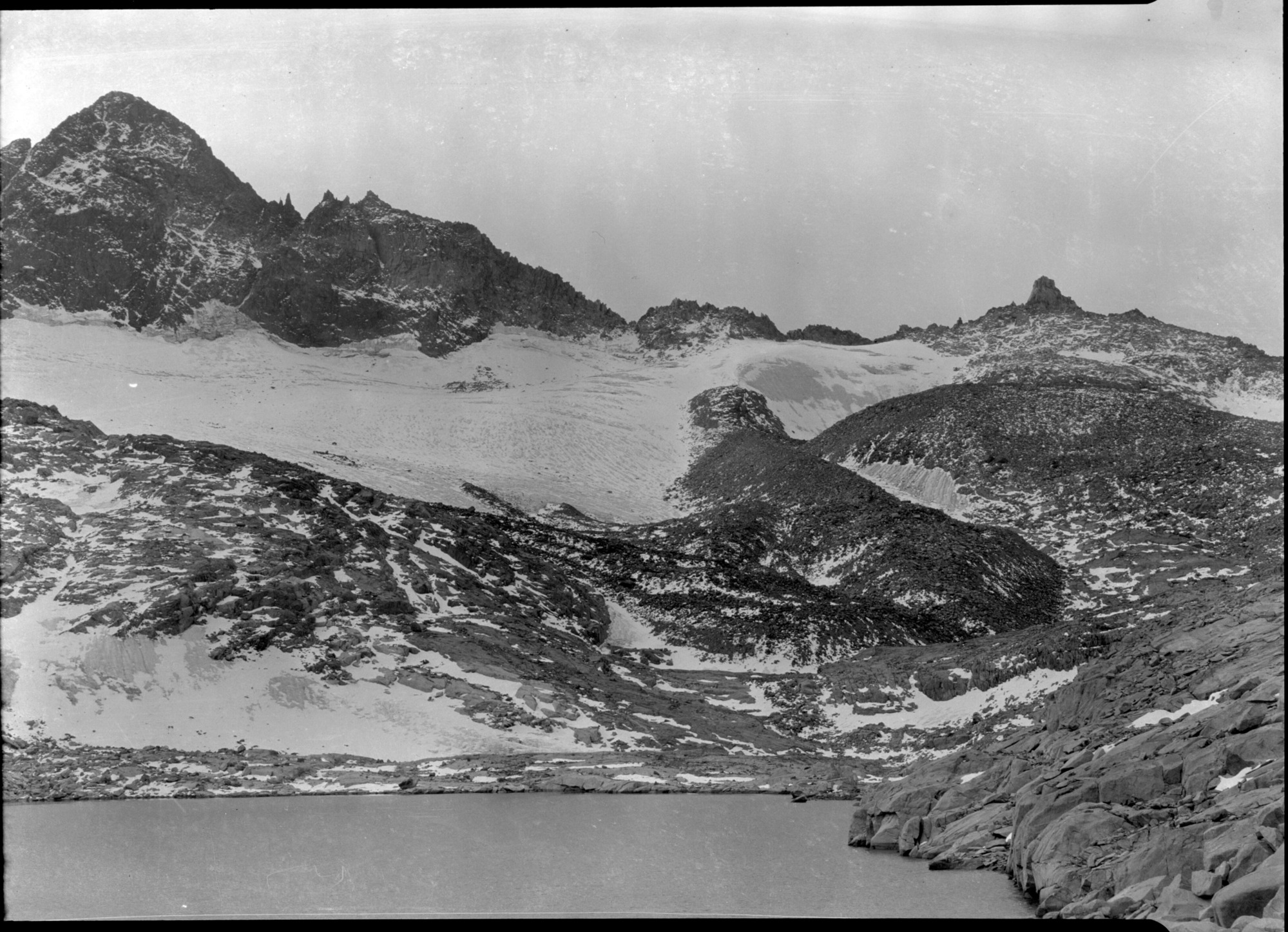 Maclure Glacier and Lake