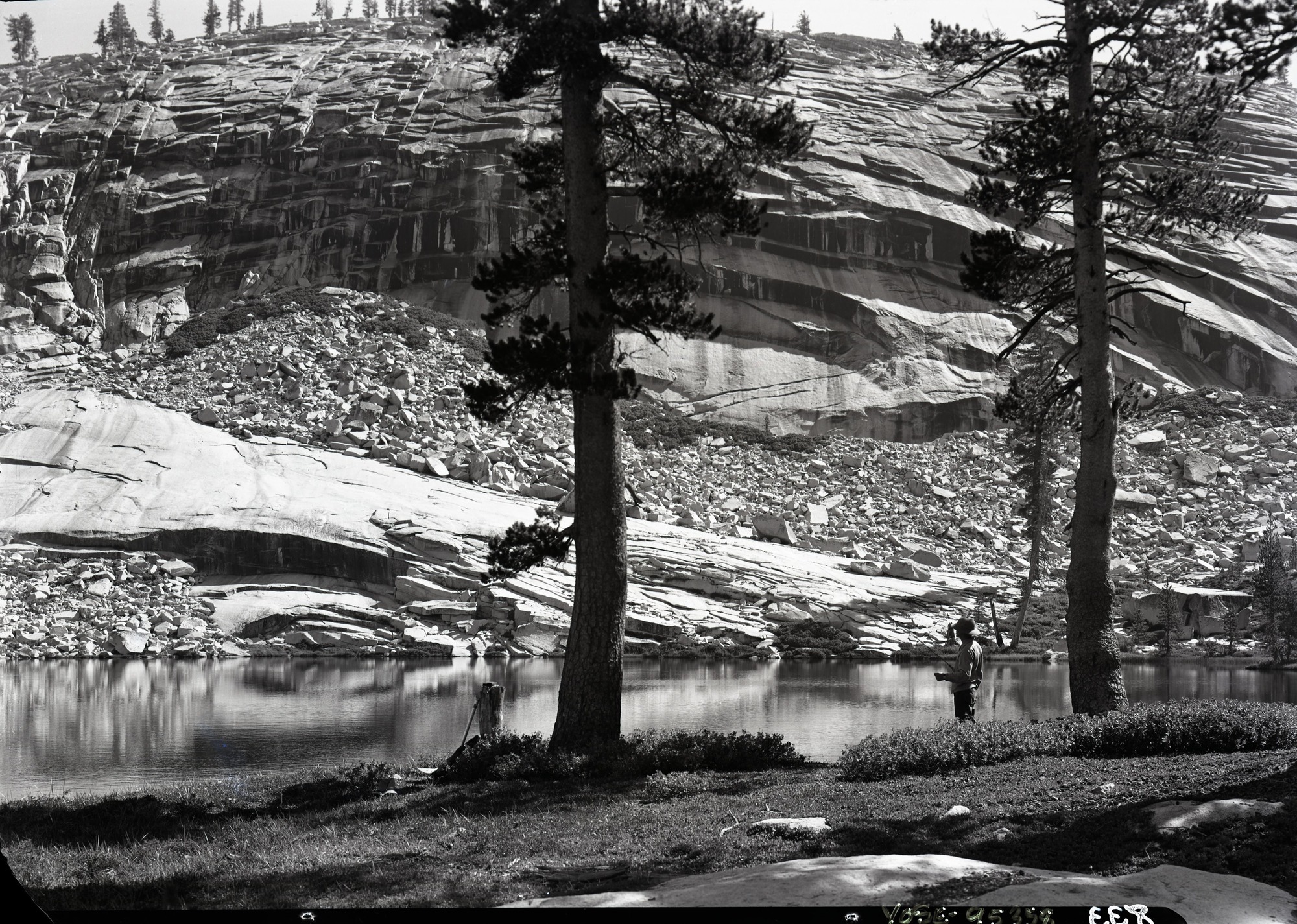 Fishing in Royal Arch Lake in south end of the park.