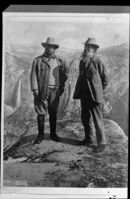 Teddy Roosevelt and John Muir.