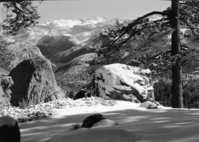 High Sierra from Glacier Point.