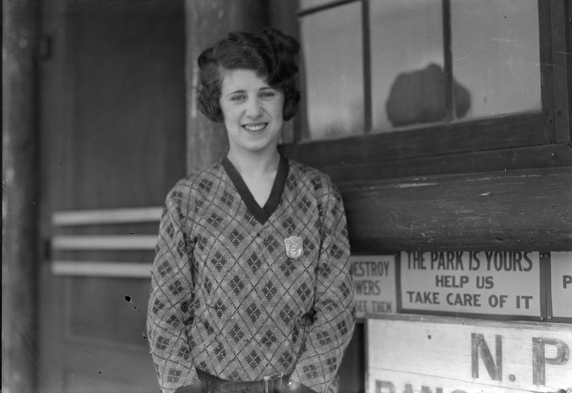 Eva Cora McNally, Park Ranger Summers 1926 and 1927