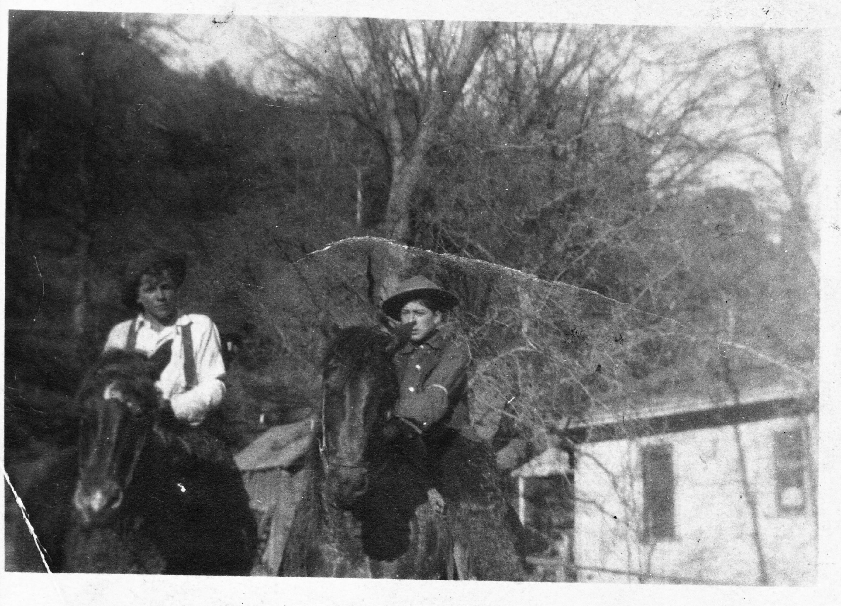 Frazier Beale and Jimmy Law, from the James Law Collection, 1981.