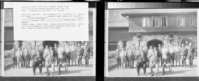 The first criminal charge tried by a Jury on the Yosemite National Park. August 26, 1926 Presented by the Author Julius Theodore Boysen. Back Row- (from left): Chief Townsley; A.C. Pillsbury; Julius Theodore Boysen; H.C. Best; ____; ____ Grenfell (made saddles for the NPS); ____ Miller (blacksmith); ____; ____; ____; ____; Kenneth ____ (enginer, NPS); ____; ____; Charlie Rich; John Wegner. Federal Judge, center front. Always wore hearing device. Lived in the old Jorgenson's house (after Townsley's moved out). Two district Judges on either side of Fed. Judge. Copied from Wegner photo album.